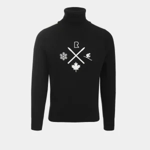 OLIVIER MEN'S KNIT SKI TURTLENECK SWEATER