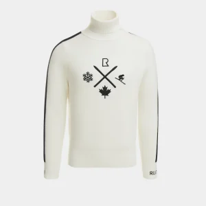 OLIVIER MEN'S KNIT SKI TURTLENECK SWEATER