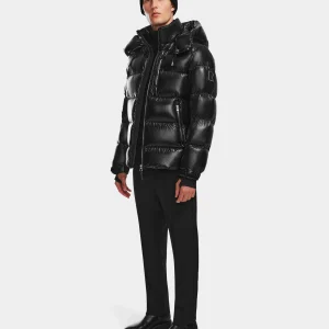 VINCE SHINY MEN'S DOWN PUFFER