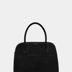 YASMINA WOMEN'S LARGE SUEDE SATCHEL TOTE