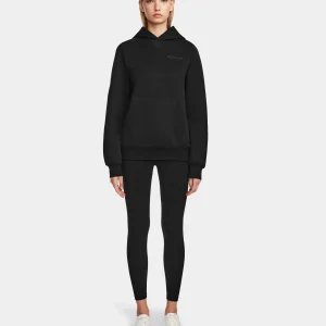 mattle Black BARRY UNISEX HOODIE WITH LOGO HOOD