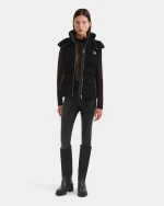 CASSIDY WOMEN'S KNIT VEST WITH REMOVABLE HOOD