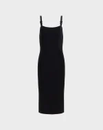 LAURENS WOMEN'S MIDI DRESS WITH STRAP DETAIL