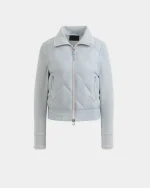 PRISA WOMEN'S QUILTED LIGHT DOWN JACKET WITH REMOVABLE SLEEVES