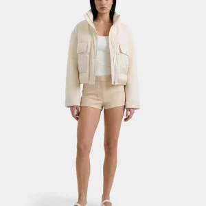ROME WOMEN'S MIXED MEDIA DOWN JACKET