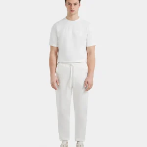 Cream JOSS UNISEX COTTON JOGGERS