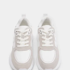 white LIONEL MEN'S SNEAKERS